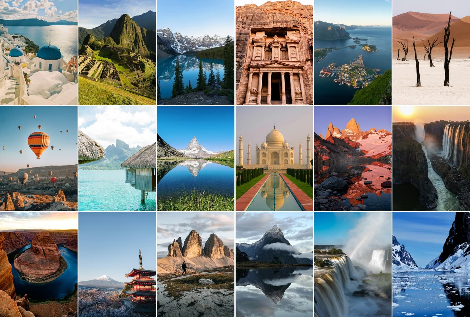 A collage of spots from The Best of the World